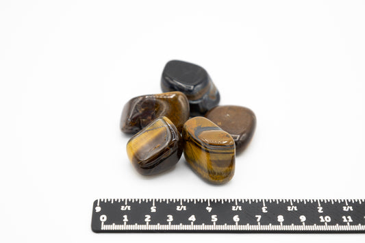 Tigerauge Trommelstein