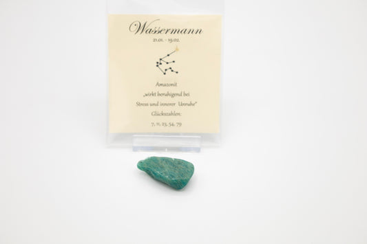 Glücksstein Wassermann Amazonit