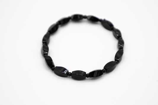 Schwarzer Turmalin Armband