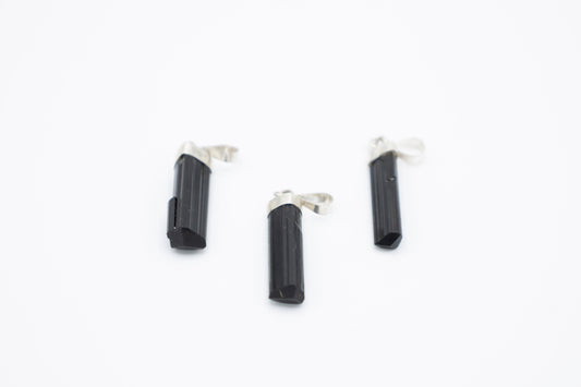 Schwarzer Turmalin Anhänger