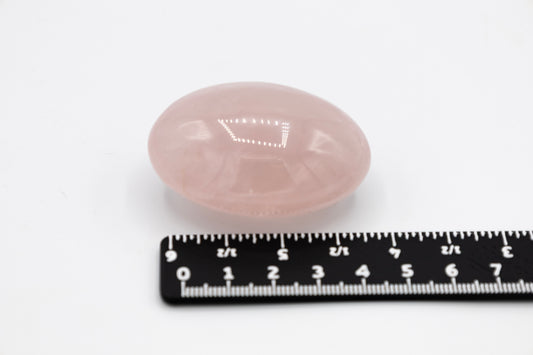 Rosenquarz Trommelstein Groß