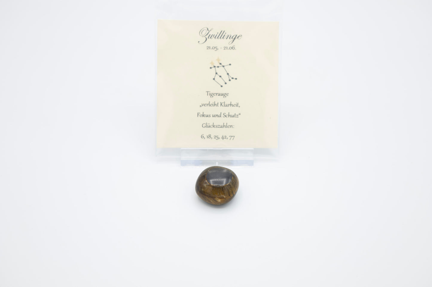 Glücksstein Zwillinge Tigerauge