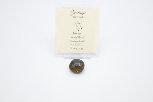 Glücksstein Zwillinge Tigerauge