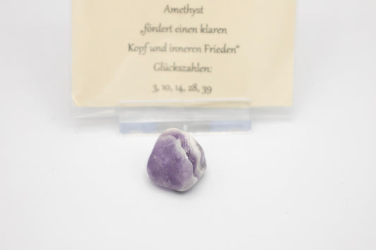 Glücksstein Fische Amethyst