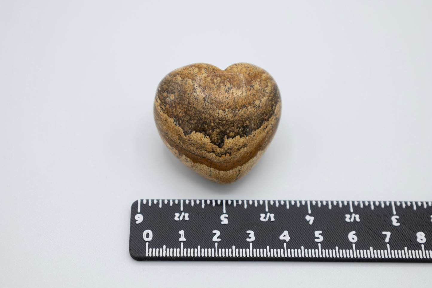 Landschaftsjaspis Herz