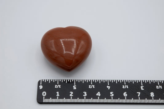 Roter Jaspis Herz