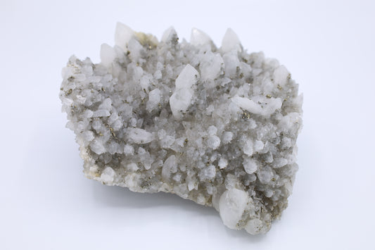 Bergkristall mit Pyrit