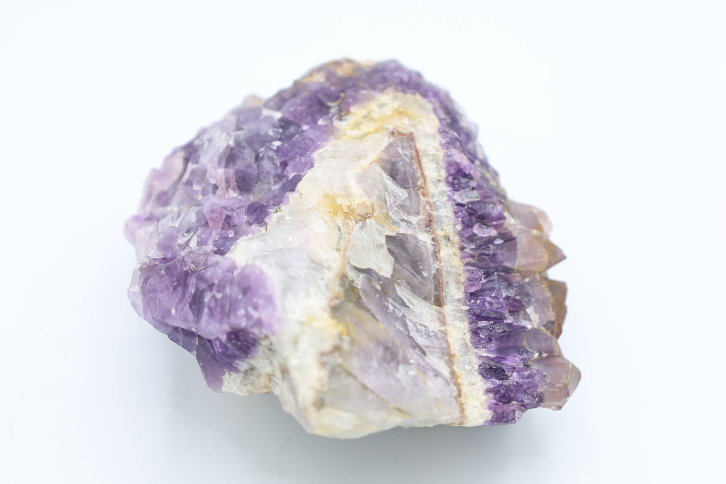 Amethystband mit Quarz