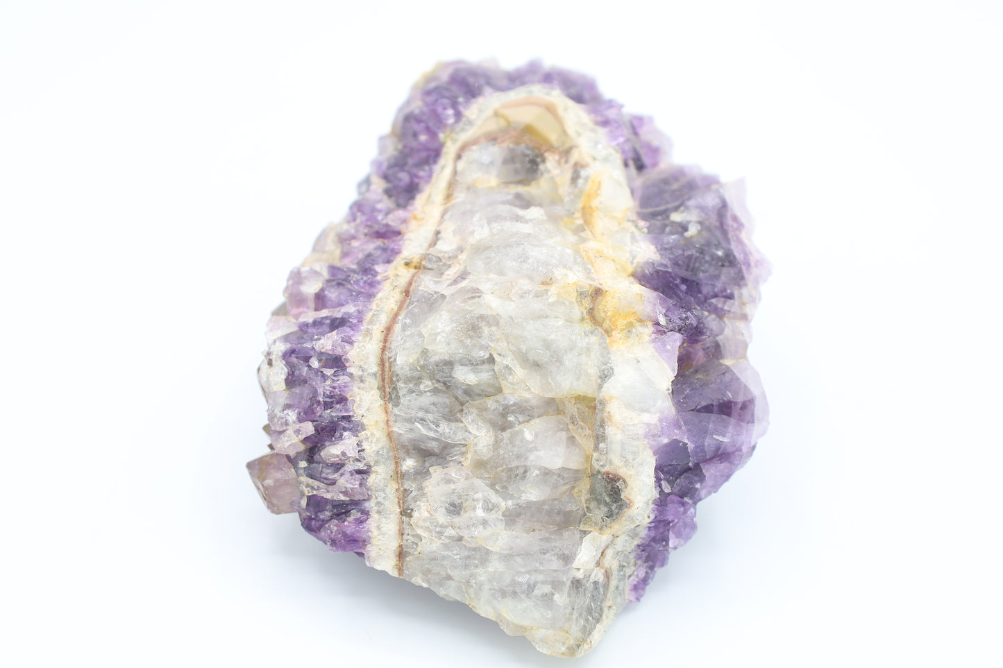 Amethystband mit Quarz